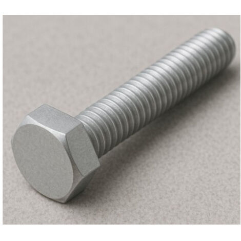 Vis métaux Tête hexagonale TH M6X40 Aluminium-1 pièce