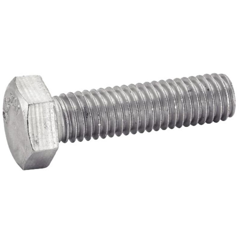 Vis à métaux tête hexagonale inox A2 classe 8.8 din 933 5X60 boîte de 200 Acton 621015X60