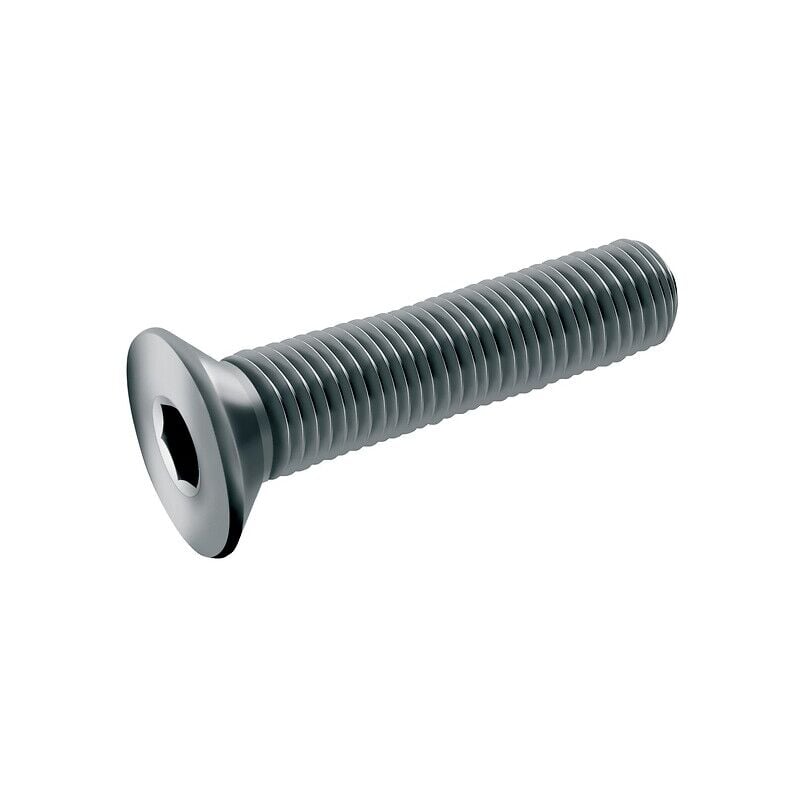 Vis à métaux tête fraisée inox A2 empreinte six pans din 7991 8x70mm boîte de 50 pièces Acton
