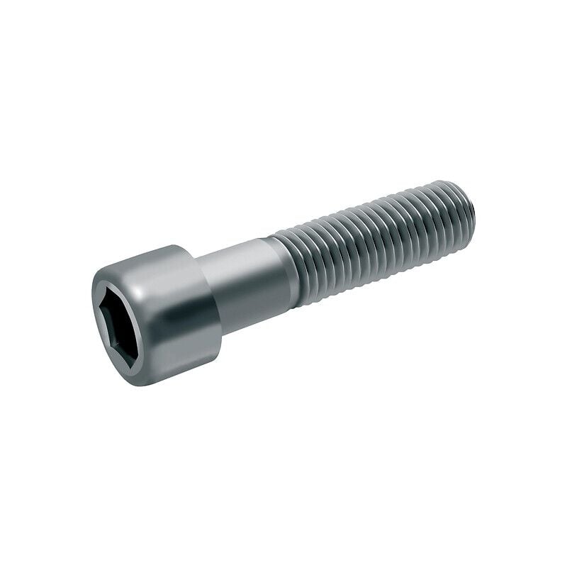 Vis métaux tête cylindrique 6 pans creux inox A2 din 912, filetage partiel, diamètre 10 mm, longueur 60 mm, bte de 50vis Acton