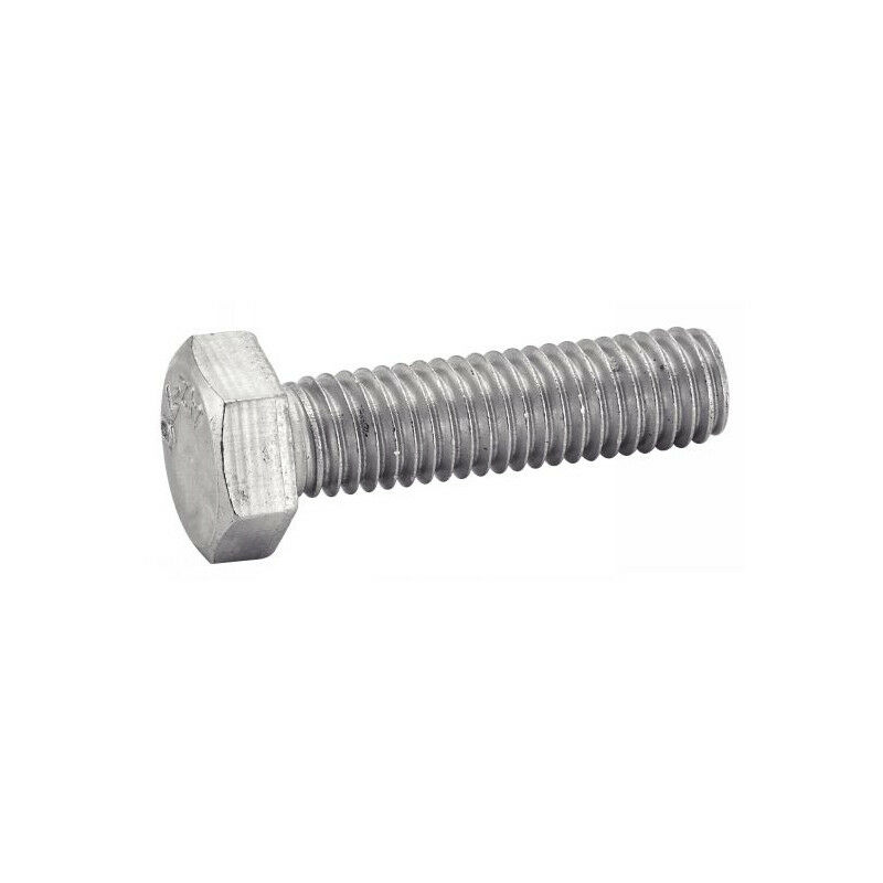 Acton - Vis métaux Tête hexagonale Filetage total Inox A2 100 pièces l : 50 mm ∅ 8 mm