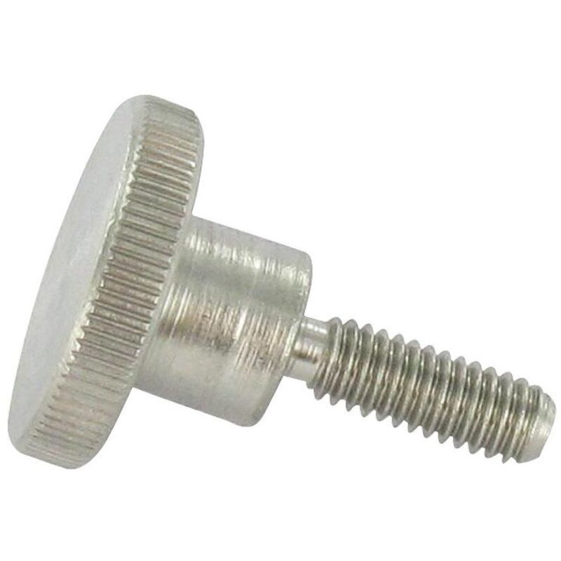 Vis moletée M8X20 Inox A1-5 pièces