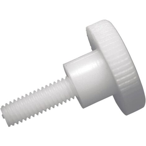 Aexit PC Type épaule vis moletée M4x16mm 4pcs 834D311