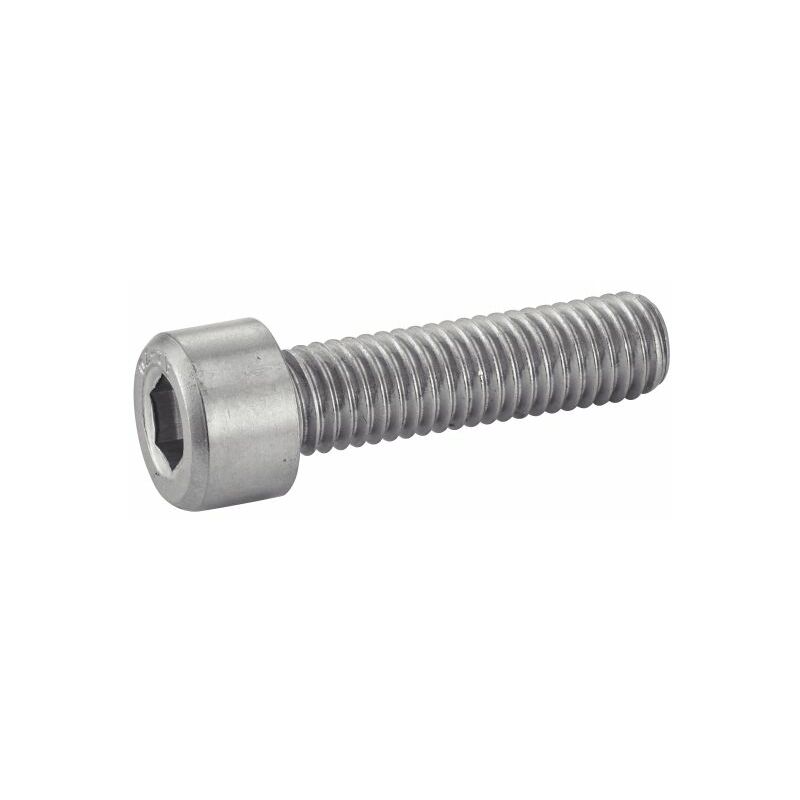 Vis à métaux tête cylindrique six pans creux - Inox A4 10x20 mm - Boîte de 100