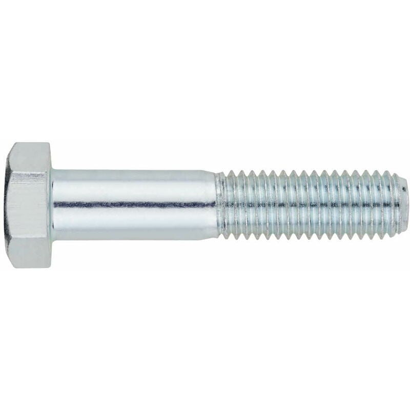 Vis métrique 8.8 - Tête hexagonale partiellement filetée - Zinguée M8 x 30 - Boite de 200