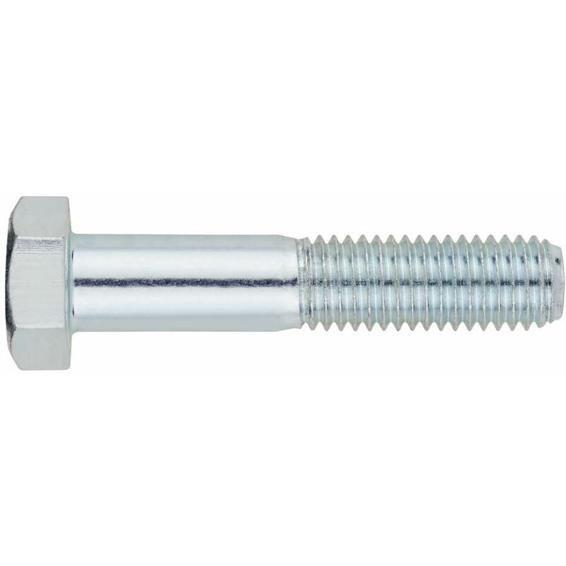 Vis métrique 8.8 - Tête hexagonale partiellement filetée - Zinguée M6 x 35 - Boite de 250