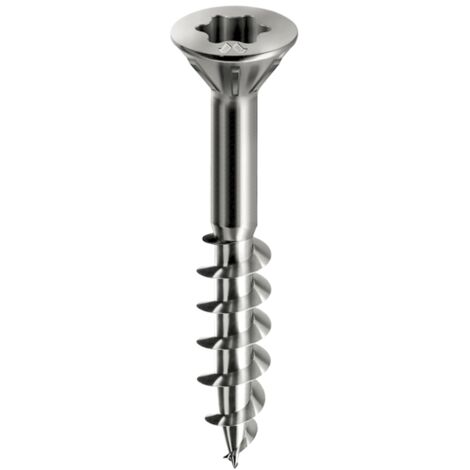 Spax Vis universelles 5.0 x 60 mm TX 20 tête fraisée
