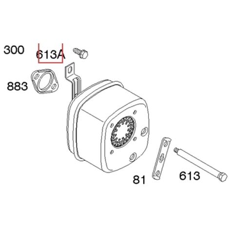 Vis originale BRIGGS & STRATTON pour moteur de tondeuse à gazon 691678