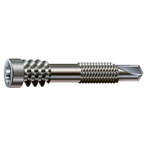 SPAX 48 mm, 100 pièces, filet de fixation, tête cylindrique, T-STAR plus T25, pointe de perçage - 0557000500483
