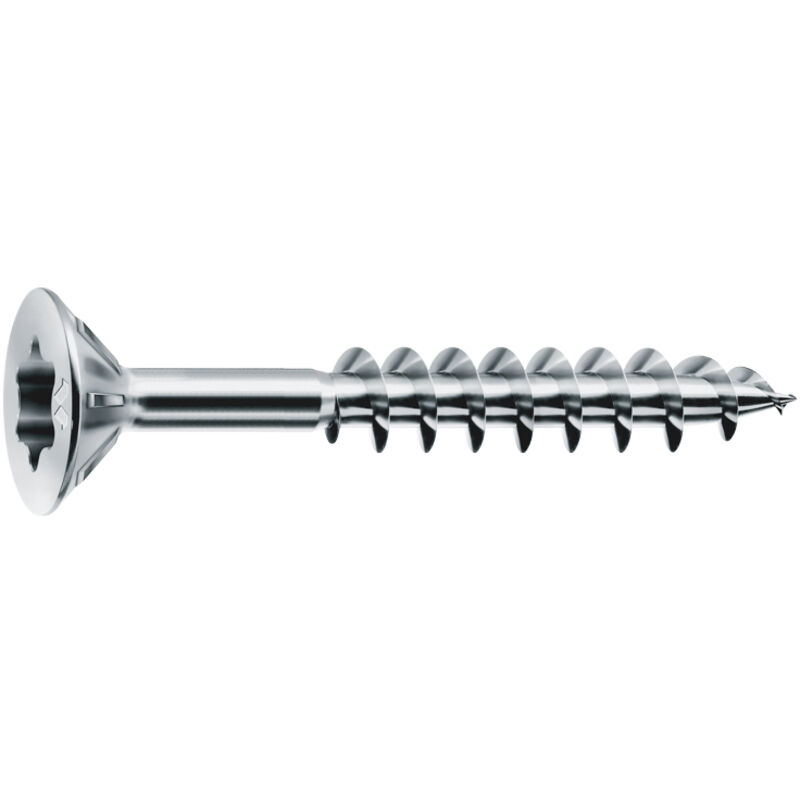 Vis à bois panelvit tf - Diamètre : 6 mm - Longueur : 120 mm - Pour embout : TX30 Mustad