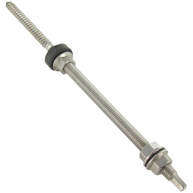 Vis panneau solaire SW9 12X400 Inox A2-30 pièces