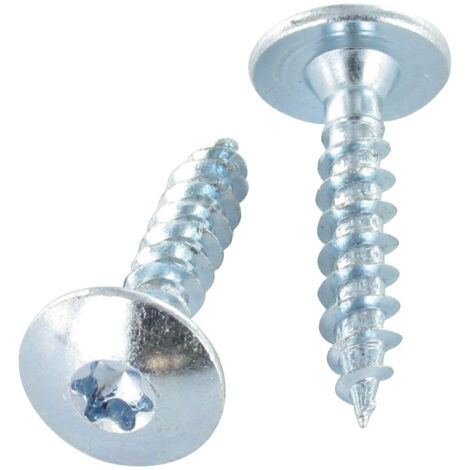 Vis Penture 6X40 TORX T30 Acier zingué blanc