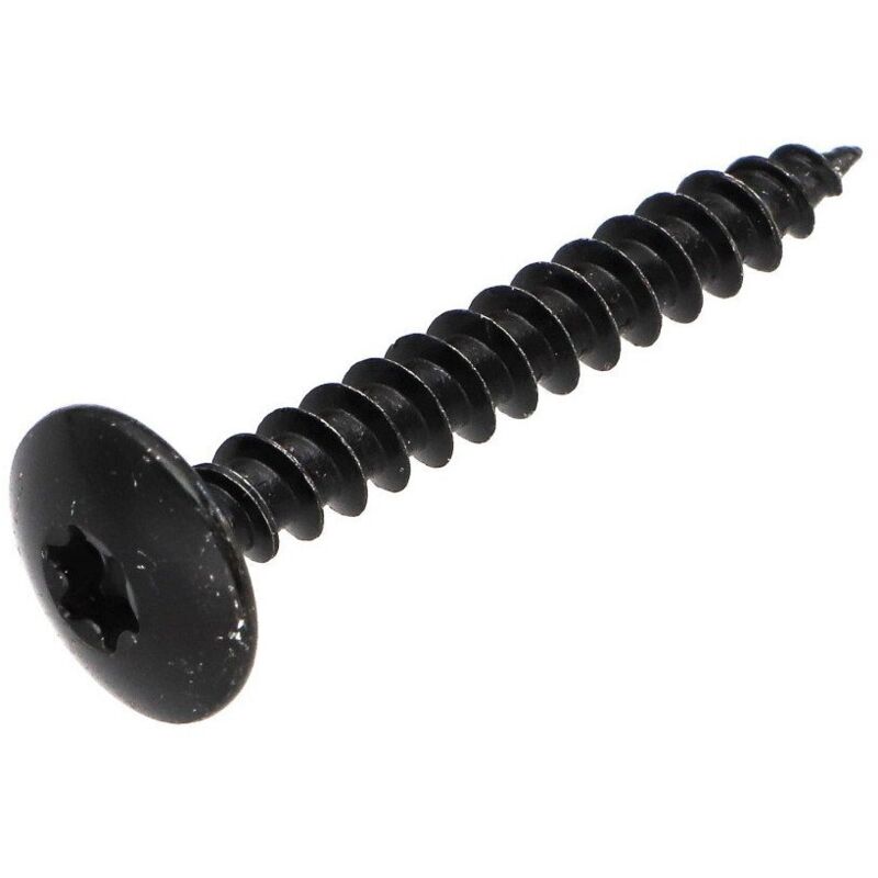 Vis Express - Vis Penture 6X45 Filetage partiel torx T30 Acier zingué noir-200 pièces