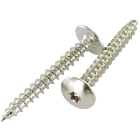 Vis Penture 6X50 TORX T30 Acier nickelé