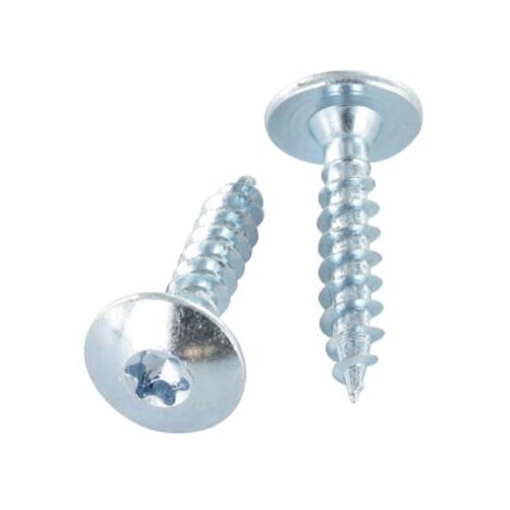 Vis Penture 6X50 TORX T30 Acier zingué blanc