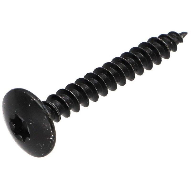 Vis Express - Vis Penture 6X50 Filetage partiel torx T30 Acier zingué noir-200 pièces