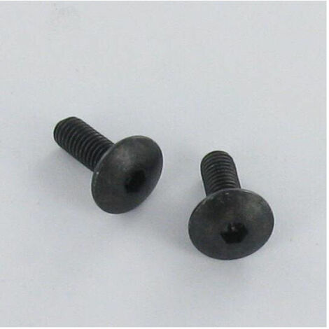 Vis Poelier Clé de 5 HC5 M8X30 Cranté SOUS Tête Acier zingué noir-1 pièce