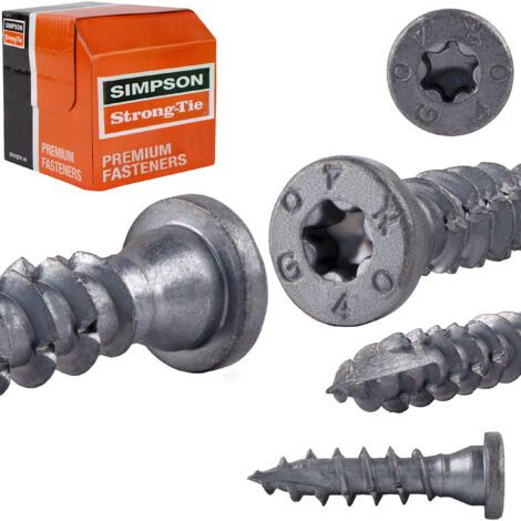Vis pour assemblages de menuiserie SSF 10,0x40mm