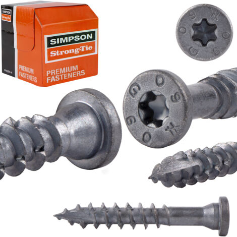 Vis pour assemblages de menuiserie SSF 10,0x60mm