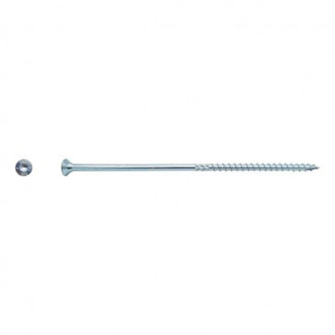 Vis pour construction bois tête fraisante Torx® Zingué - 8 x 220 mm- Vendu par 50