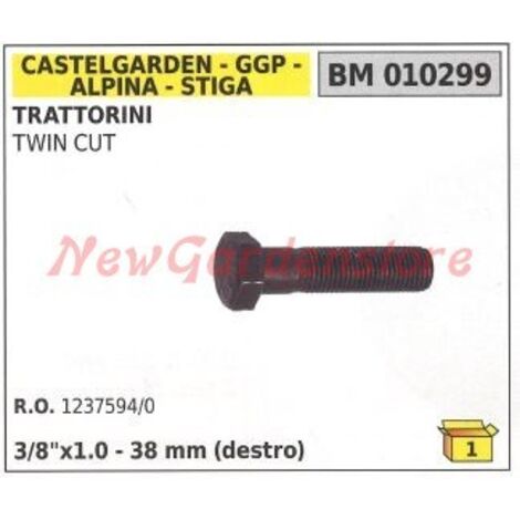 Vis pour moyeu de lame de tracteur de pelouse twin cut GGP 010299