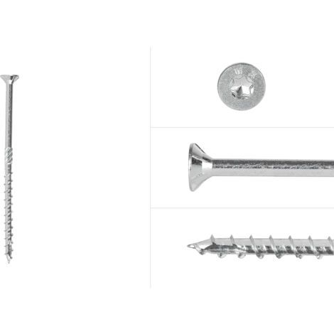 Vis pour panneaux agglomérés Galvanisé 6 x 130 mm Torx 30