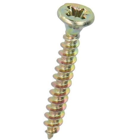 Vis pour panneaux d'aggloméré Ø 4 x 30 mm avec empreinte cruciforme