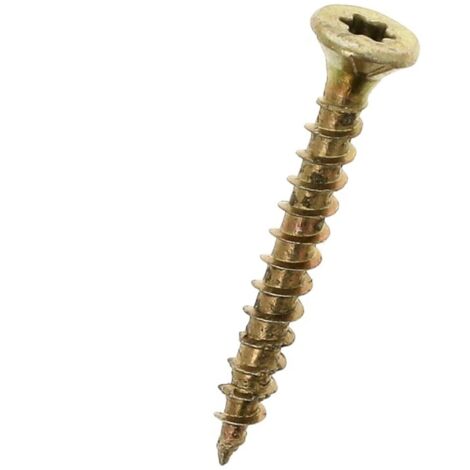 Vis pour panneaux d'aggloméré diam. 3 x 25 mm à tête fraisée