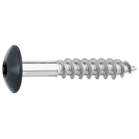 Vis pour panneaux stratifiés A4, 5,5x35 RAL7016 anthracite UE:100