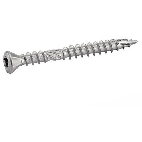 Vis boi tête fraisée Torx filetage partiel TX20 4x30mm Inox A2 x200