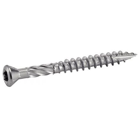 vis pour terrasse tête fraisée bombée torx aisi 410 5x60 boite de 200 - acton - 623165x60