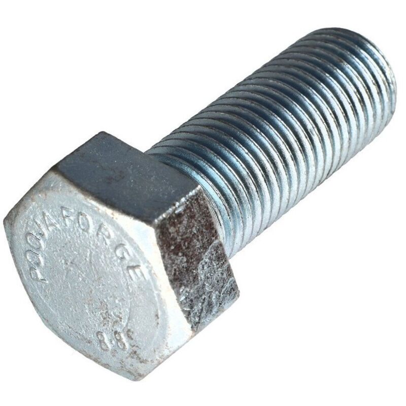 Vis Express - Vis métaux Tête hexagonale th M30X70 Classe 8.8 Acier zingué-100 pièces