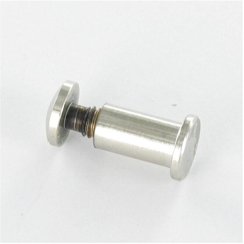Vis Express - Vis Relieur M4 Laiton nickelé Pour Serrage 6A10-10 pièces