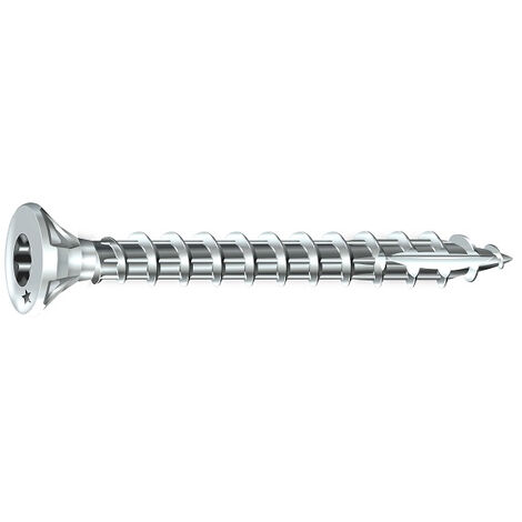 Vis Rocket tête fraisée étoile VYNEX Acier zingué 3x25 - Boite de 500 - 351400025004