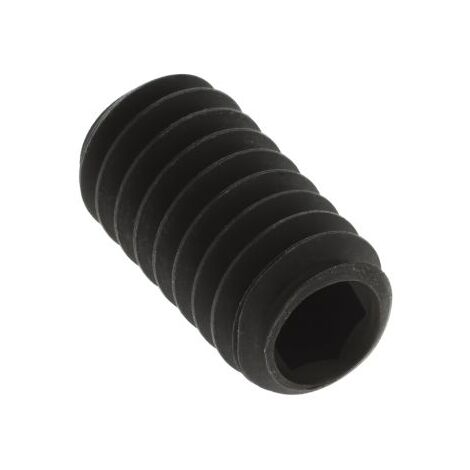 Vis sans tête à six pans creux et bout cuvette Prise femelle, 1/4-20pouce x 3/16pouce, en Acier ( Prix pour Paquet de 100 )