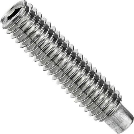 Vis sans tête à six pans creux et tenon 45H selon DIN EN ISO 4028 M 8 x 30 conditionnement : 100