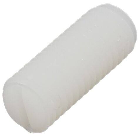 Vis Sans Tête Fendue Bout Plat Nylon Naturel PA6-6 DIN 551