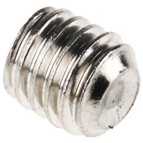Vis sans tête, M6 x 6mm, tête Jeu de douilles hexagonales, en Acier Inoxydable Vis sans tête A2 304 ( Prix pour Sachet de 25 )