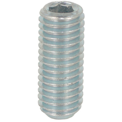 Vis sans tête, M6 x 8mm, tête Prise femelle, en Acier Grade 45H ( Prix pour Sachet de 100 )