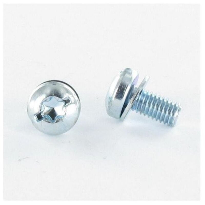 Vis métaux Tête cylindrique large tcl M5X10 T25/F Imperdable Acier zingué-1000 pièces