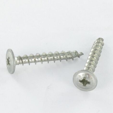 Vis Spax Tête plate Pozi 4X20 WIROX  Conditionnement: 1 pièce