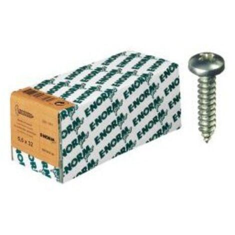 Vis taraudeuse DIN 7981 ST HDG -C-H 5,5x19 KP E-NORMpro (Par 100)