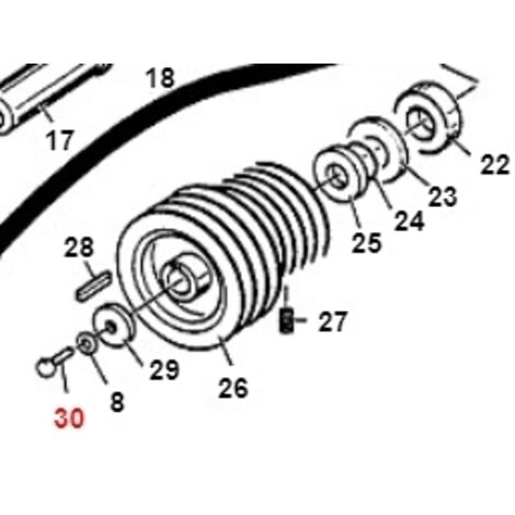 Vis TE M10x25 UNI5739 TURBO1 TURBO2 ORIGINAL GIANNI FERRARI 00.92.06.1060