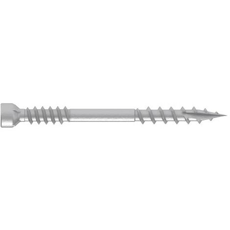 Vis terrasse bois durs - Tête cylindrique - Impreg®X4 - Torx 5.5x80mm - T25 - Boite de 200
