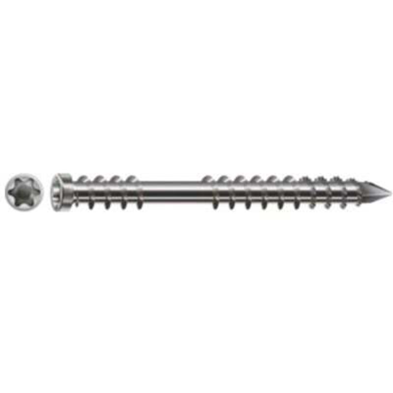 0537000500705 Vis à bois 5 mm 70 mm t-star plus acier inoxydable A2 250 pc(s) W994543 - Spax