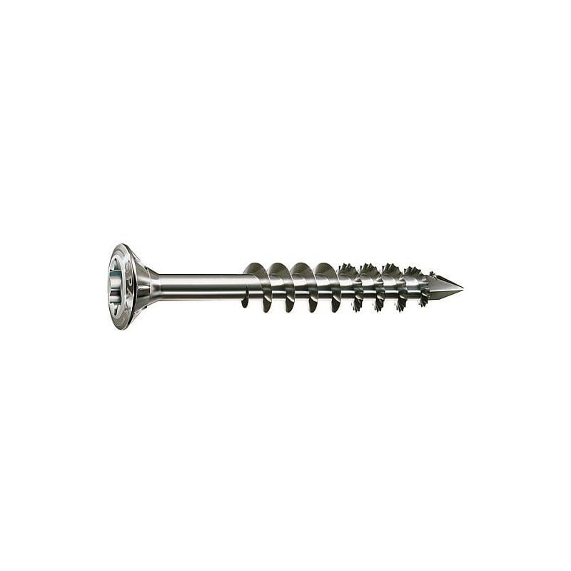 Vis tete bombee Spax inox A2 filetage partiel t - star Plus Diam 4,5 x 60 mm, 100 pcs