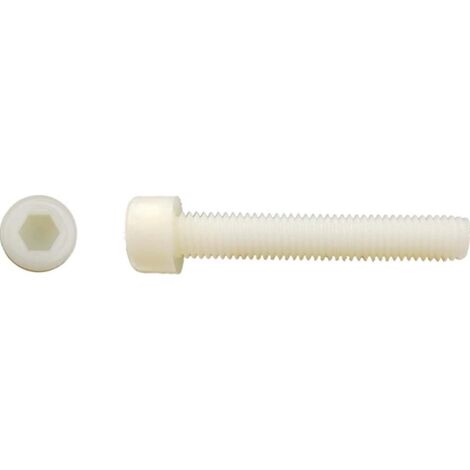 Vis tête cylindrique six pans creux (CHC) DIN 912 PA 6,6 naturel - 8 x 40 mm - BIVI