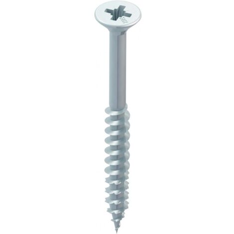 Vis tete fraisée, filetage partiel PZ - HECO-FIX-plus SeKo PZD4,0x 45 zn-bl TG HP (Par 500)