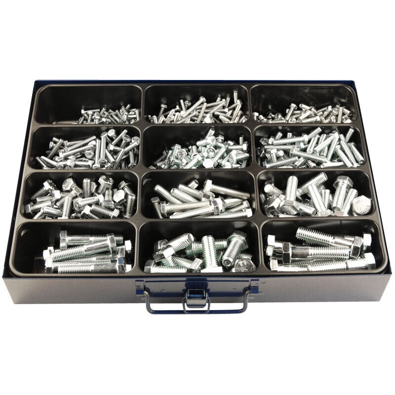 Oc-pro - Vis tete hexagonale assortiment de 732 boulons