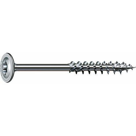 Vis bois SPAX tête disque Wirox 10x120 mm Filetage total - Boite de 50 - 251011001205 - Plusieurs références disponibles